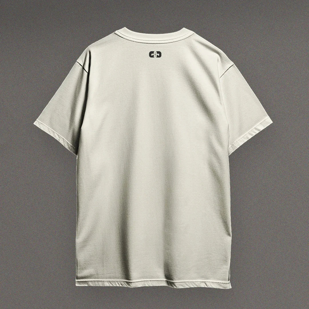 Streetwear BEIGE Oversized T-Shirt